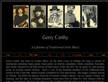 Tablet Screenshot of gerrycarthy.com